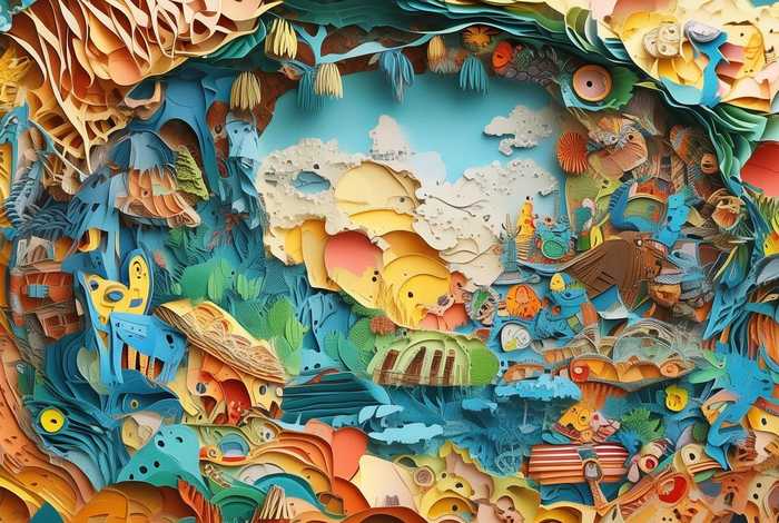 儿童故事改编纸浮雕,幼儿故事纸浮雕 儿童故事改编纸浮雕,幼儿故事纸浮雕