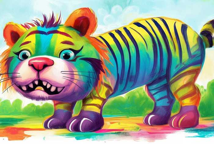 儿童虎的画法、儿童虎的画法怎么画