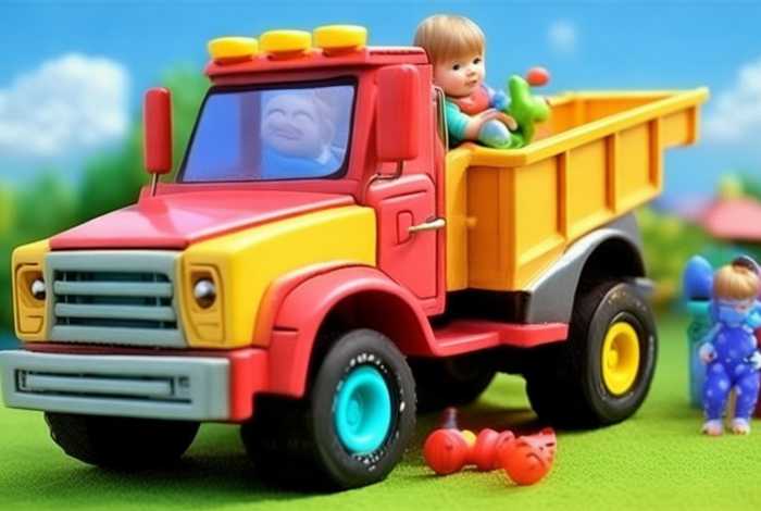 儿童翻斗车故事书、幼儿关于翻斗车的故事