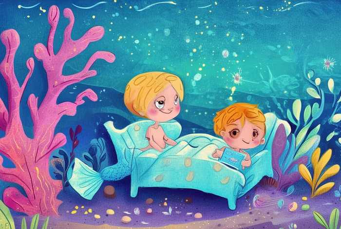 儿童睡前海洋故事绘本 - 海洋故事简短绘本