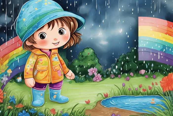 儿童故事下雨的时候；下雨的时候故事绘本