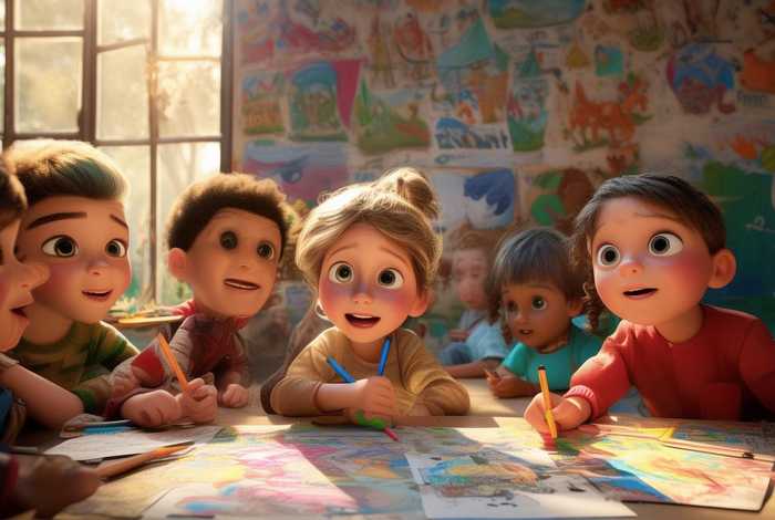 儿童故事学画画，儿童学画画的故事