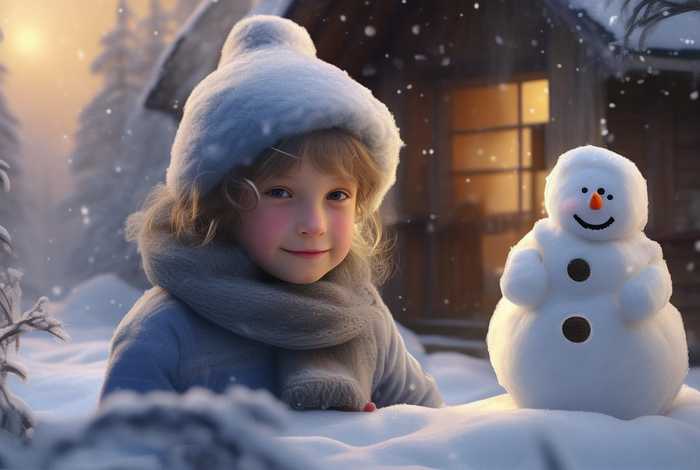 儿童故事雪孩子电影；电影雪孩子的故事