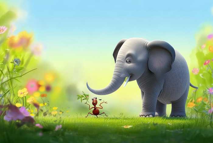儿童故事蚂蚁和大象的故事 幼儿故事蚂蚁和大象 儿童故事蚂蚁和大象的故事 幼儿故事蚂蚁和大象
