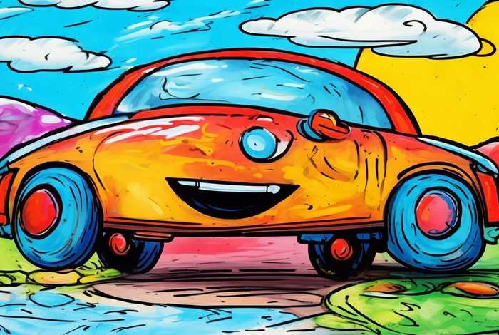 儿童简笔画车 儿童简笔画车子和小汽车