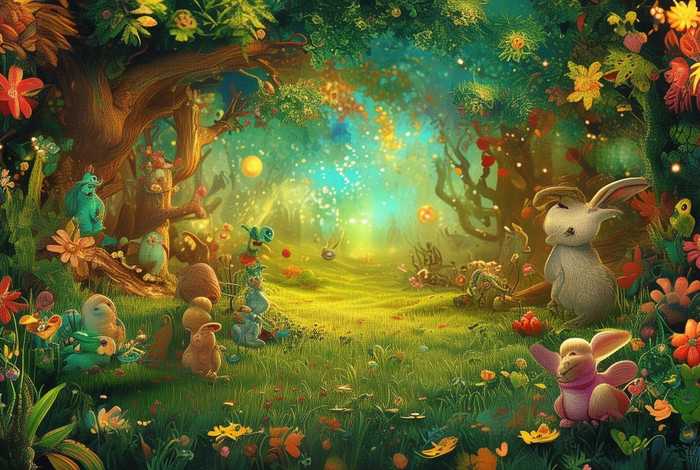 儿童故事背景图片横屏、幼儿故事背景图片大全