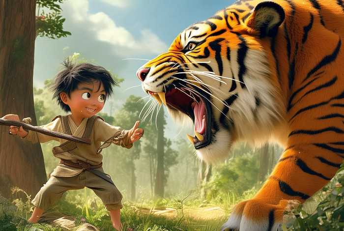 儿童故事书武松打虎（少儿故事武松打虎）