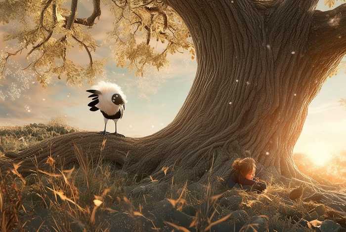 儿童喜鹊和树故事(树和喜鹊讲故事) 儿童喜鹊和树故事(树和喜鹊讲故事)