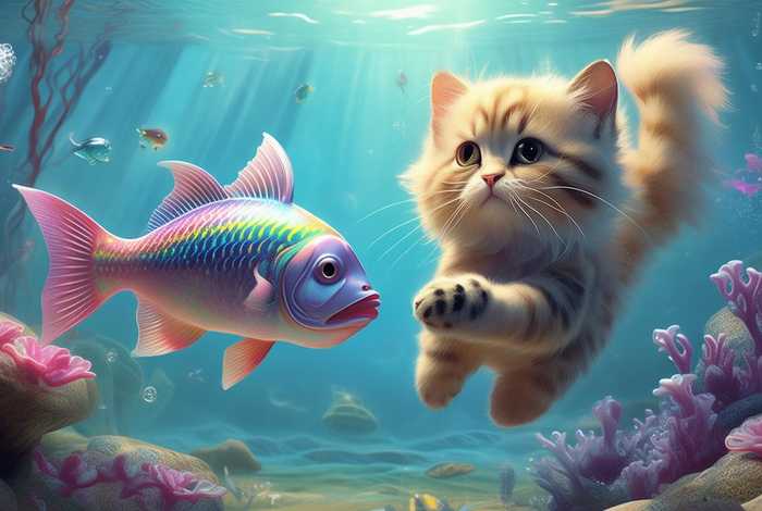 儿童故事小花猫和鱼的故事,小花猫和小鱼的故事 儿童故事小花猫和鱼的故事,小花猫和小鱼的故事