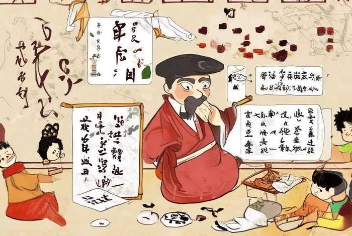 仓颉造字儿童绘本图片（仓颉造字儿童绘本图片简单）