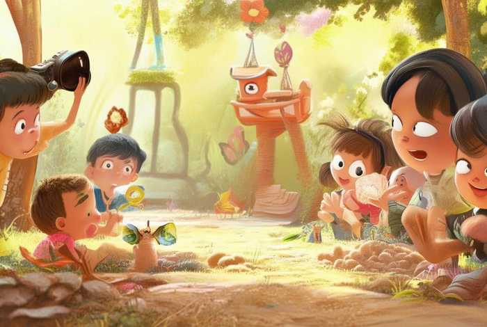 儿童摄影故事情节排版，儿童摄影作品欣赏