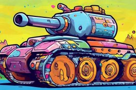 儿童坦克图片 - 100种的装甲车简笔画