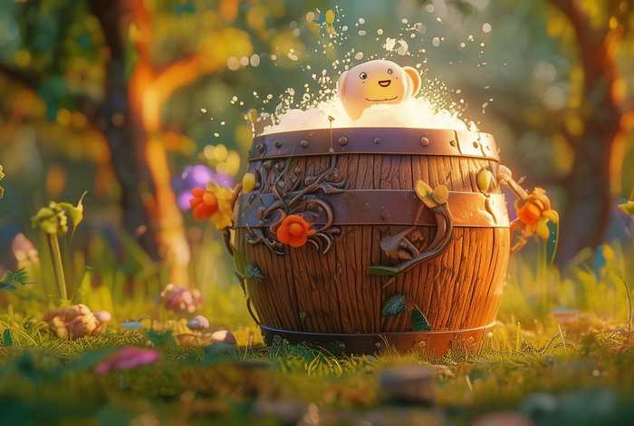 儿童故事啤酒桶咕（儿童故事咕噜咕噜）