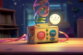 儿童录音故事电影 - 幼儿故事播放录音机