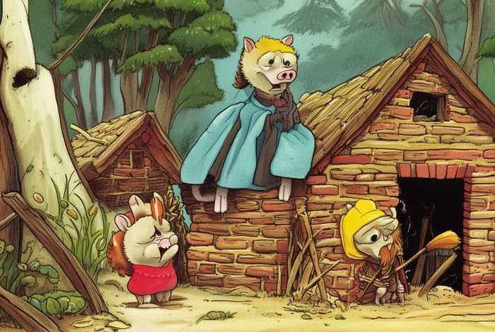 儿童故事书三只小猪有声书（三只小猪的故事有声）