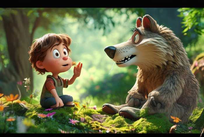 儿童故事讲狼的故事、狼的故事幼儿