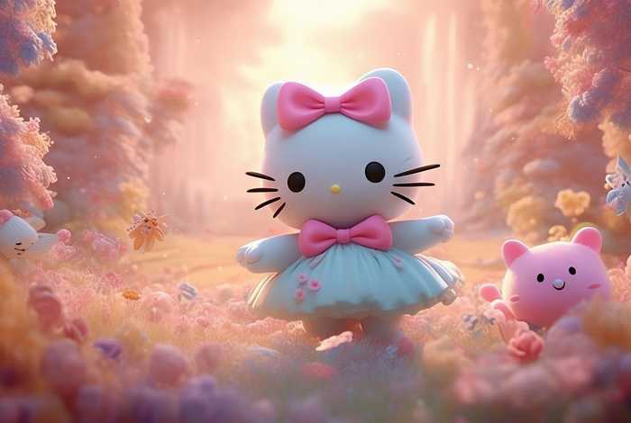 hellokitty的童话故事；hellokitty童话系列