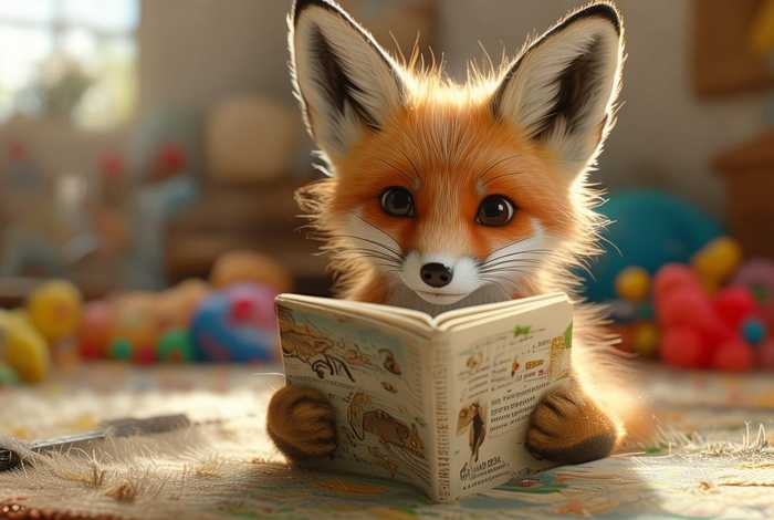 儿童故事小狐狸朗诵，小狐狸幼儿故事