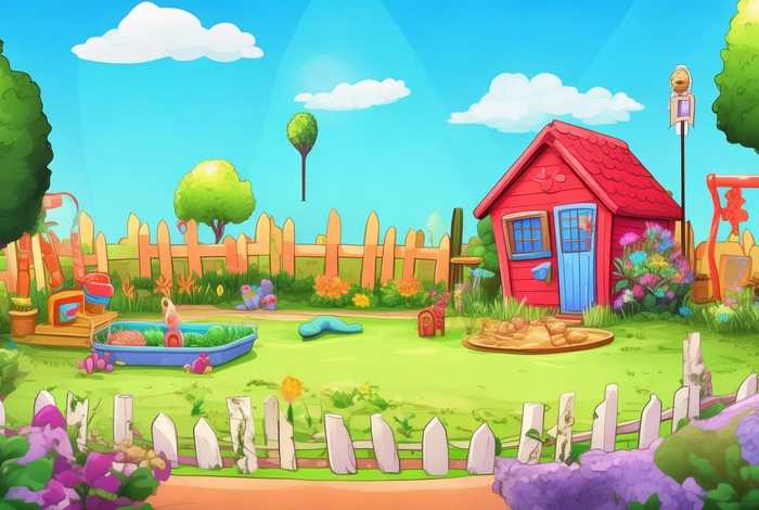 儿童画我家的小院;儿童画我家的小院怎么画 儿童画我家的小院;儿童画我家的小院怎么画