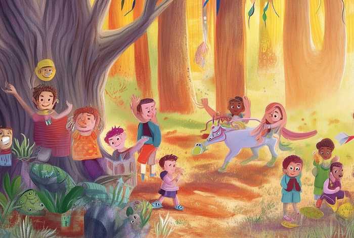 儿童角色故事 - 8个角色的幼儿故事