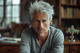 34岁耳朵两边长白发是什么原因造成的 - 34岁耳朵两边长白发是什么原因造成的