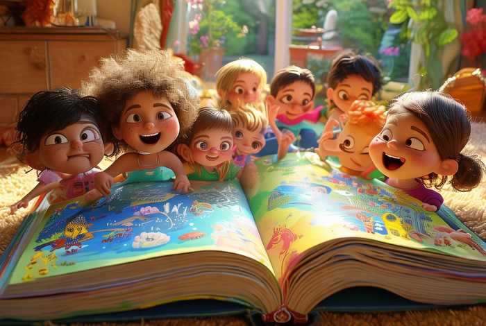 儿童故事连环画；幼儿故事连环画