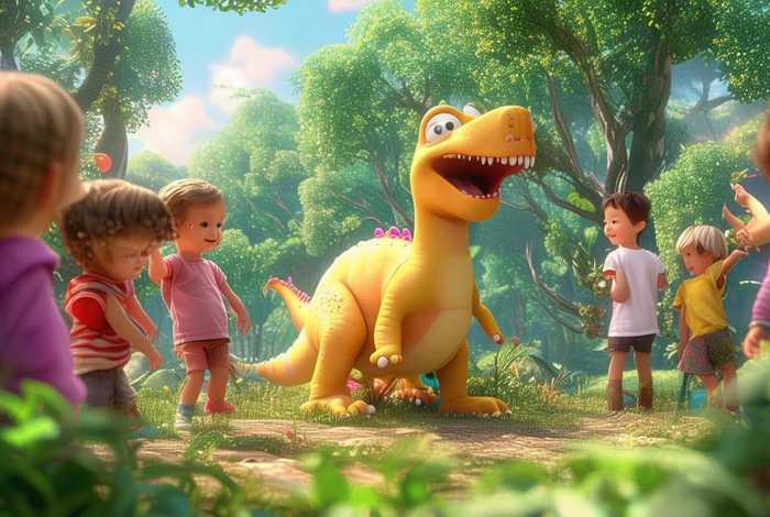 3-6岁幼儿故事恐龙故事；3岁幼儿关于恐龙简短易背小故事