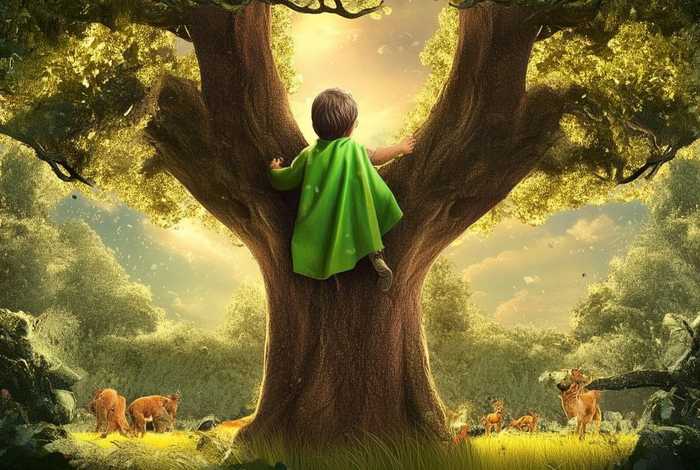 儿童森林之王的故事 - 幼儿故事森林之王