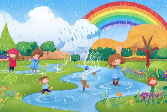 儿童故事下雨啦 - 下雨啦幼儿故事