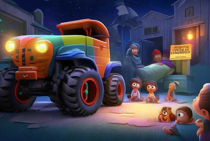 儿童有声越野车的故事 越野车的故事睡前故事