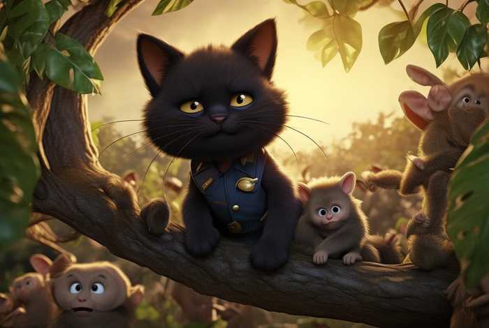 儿童有声故事黑猫警长第十二集（黑猫警长 有声故事）