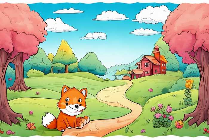 儿童故事绘本填色（儿童填色绘本可打印）