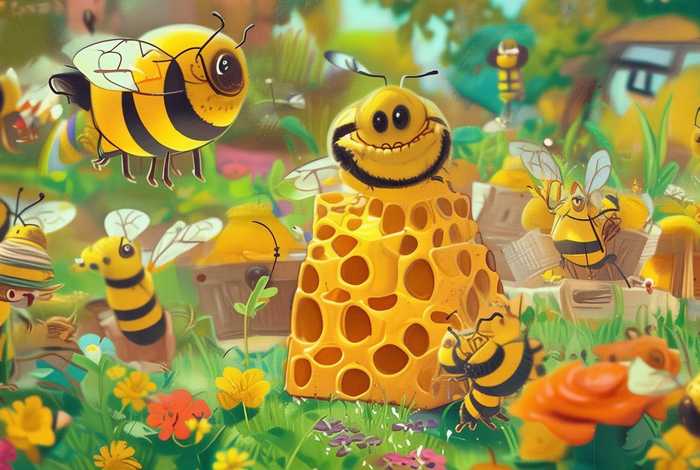儿童故事蜂蜜（幼儿园蜜蜂课程故事）