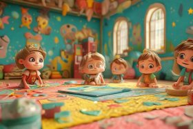 ai儿童故事创作案例、婴幼儿故事创作