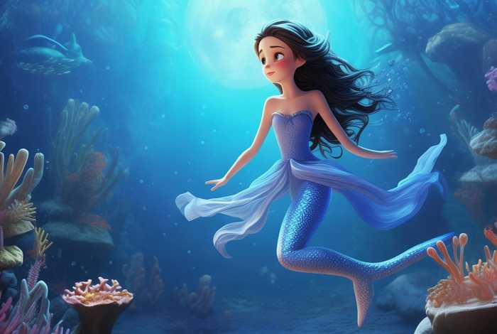 儿童睡前故事美人鱼的故事，宝宝睡前故事美人鱼的故事