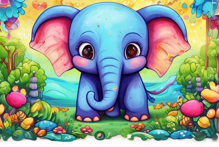 儿童绘本故事小象，播放绘本故事小象手抄报