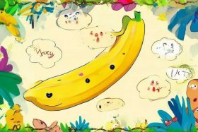 儿童动画香蕉故事；关于香蕉的幼儿绘本故事
