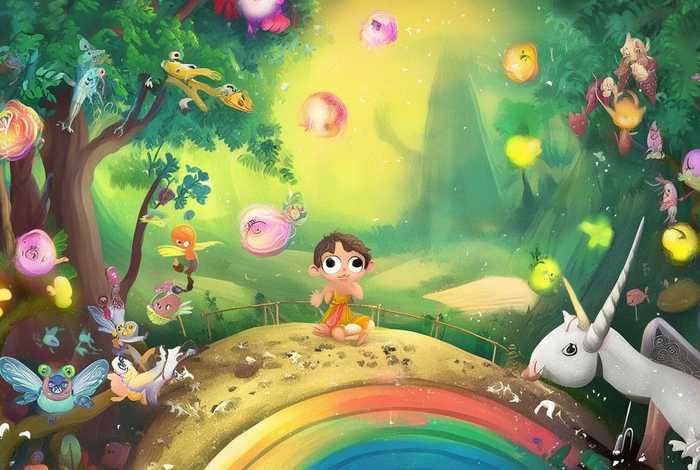 儿童童话故事插图 - 儿童童话插画 儿童童话故事插图 - 儿童童话插画