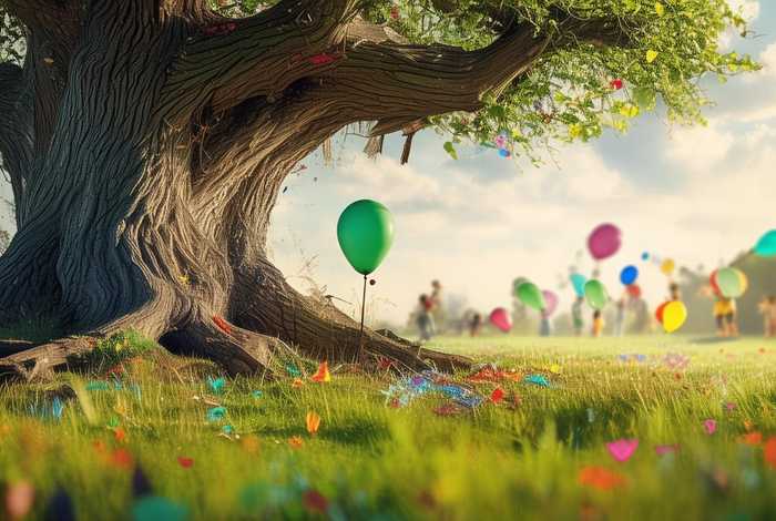 儿童画老树故事 - 老树画画儿童节 儿童画老树故事 - 老树画画儿童节