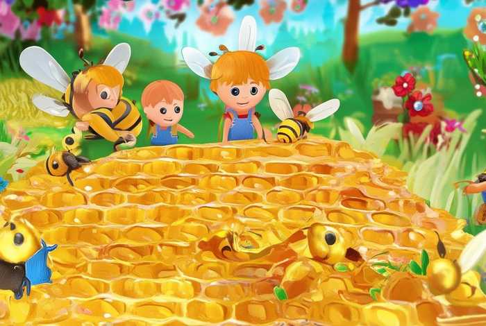 儿童故事蜂蜜（幼儿园蜜蜂课程故事）
