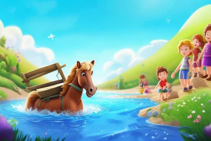 儿童故事小马过河教案 - 幼儿故事小马过河教案