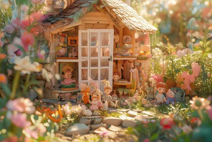 儿童故事娃娃屋 娃娃屋的故事