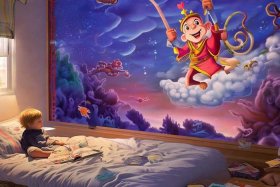 3-5岁睡前儿童故事齐天大圣 齐天大圣的睡前故事