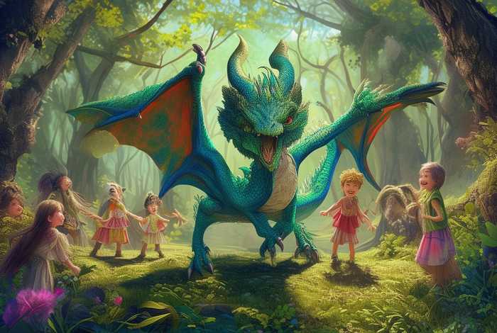 儿童关于龙的故事（幼儿园关于龙的故事）