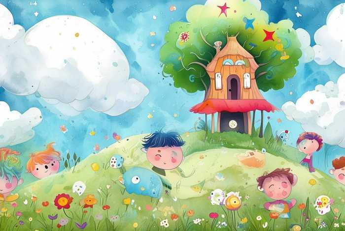 儿童画绘画小故事（幼儿绘画小故事图画）