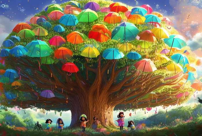儿童绘本有声故事雨伞树；绘本故事雨伞树教案