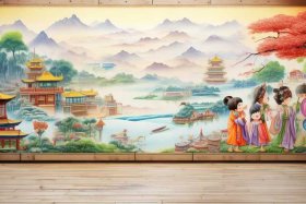 传承中华传统文化儿童画，传承中华传统文化儿童画作品