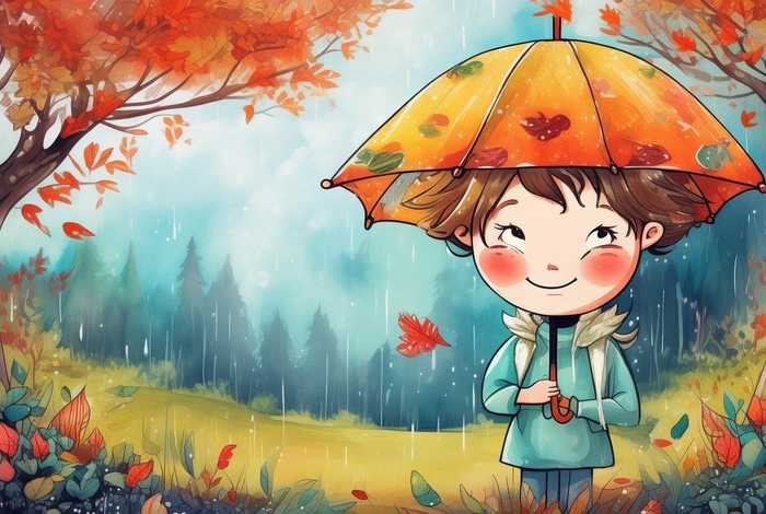 儿童绘本秋天的雨、儿童绘本秋天的雨怎么画