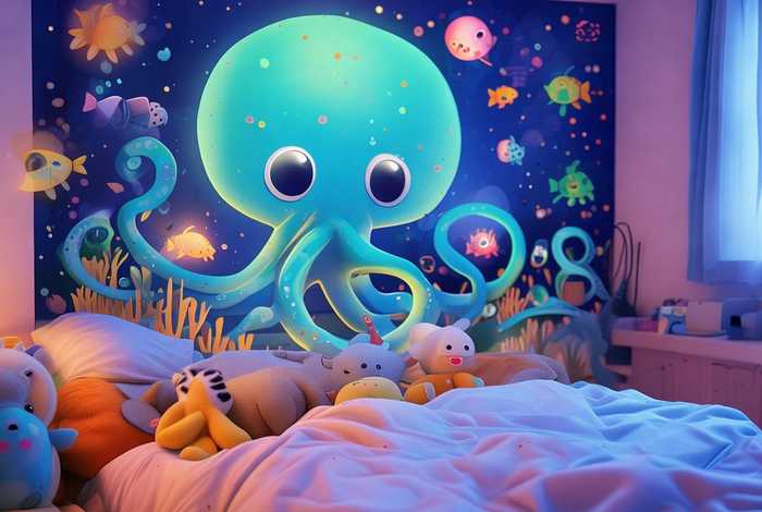 儿童睡前故事章鱼的故事、章鱼的睡前故事文字版