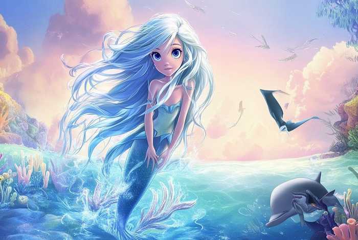 儿童故事小美人鱼完整版 - 小美人鱼的故事完整版